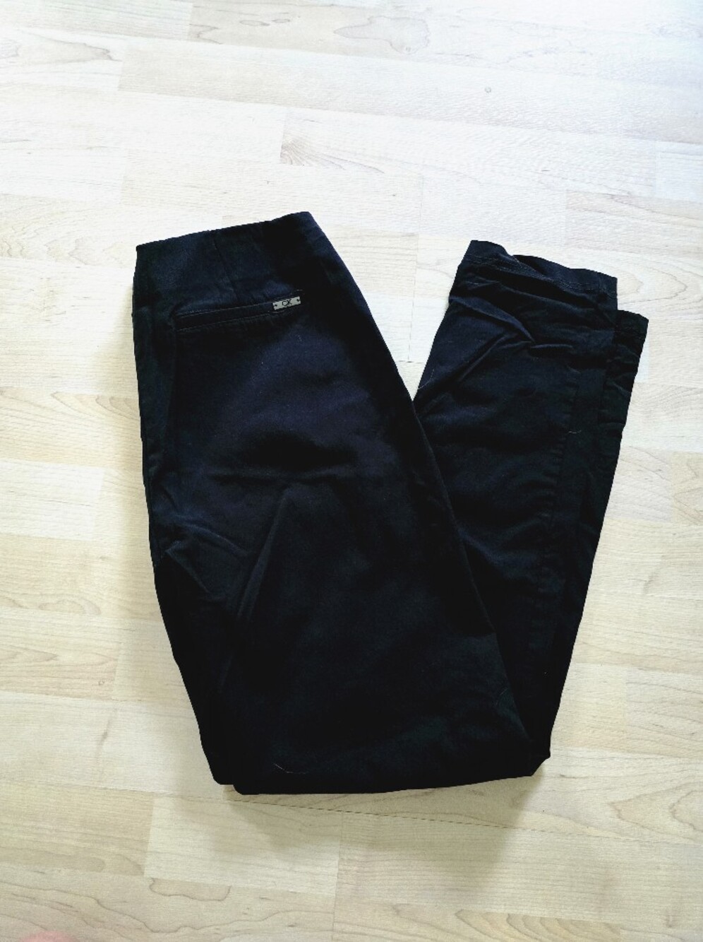 Calvin Klein Pull On Black Dress Pants Size 12